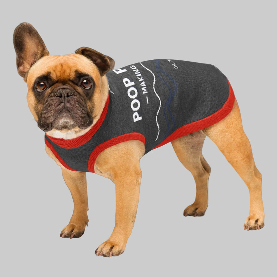 Poop Patrol: Making Waves Edition - Knitted Dog Sweater
